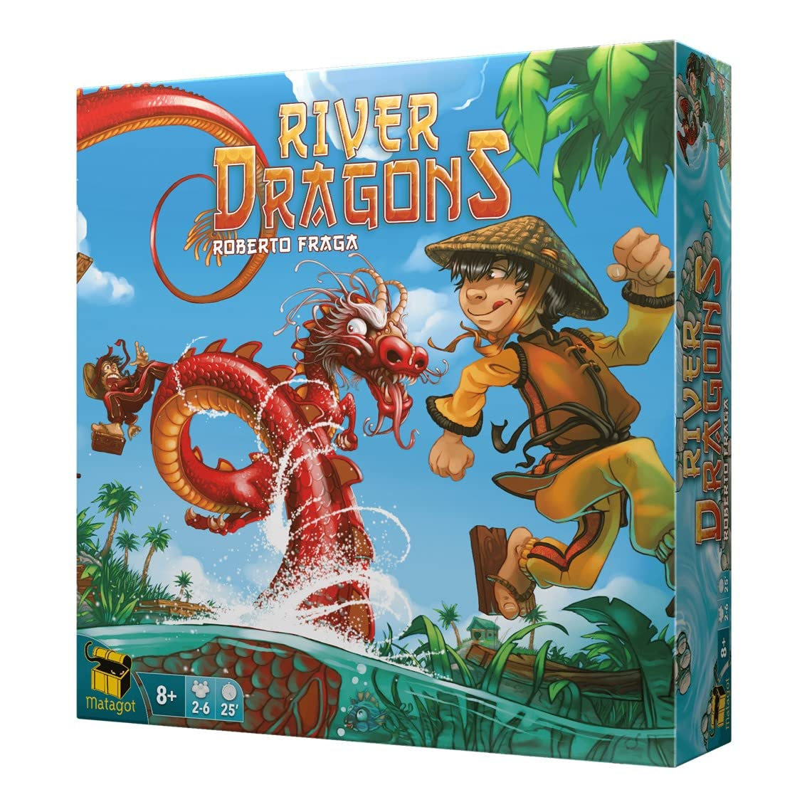 River Dragons, construcció de ponts per travessar el riu i planificar jugades