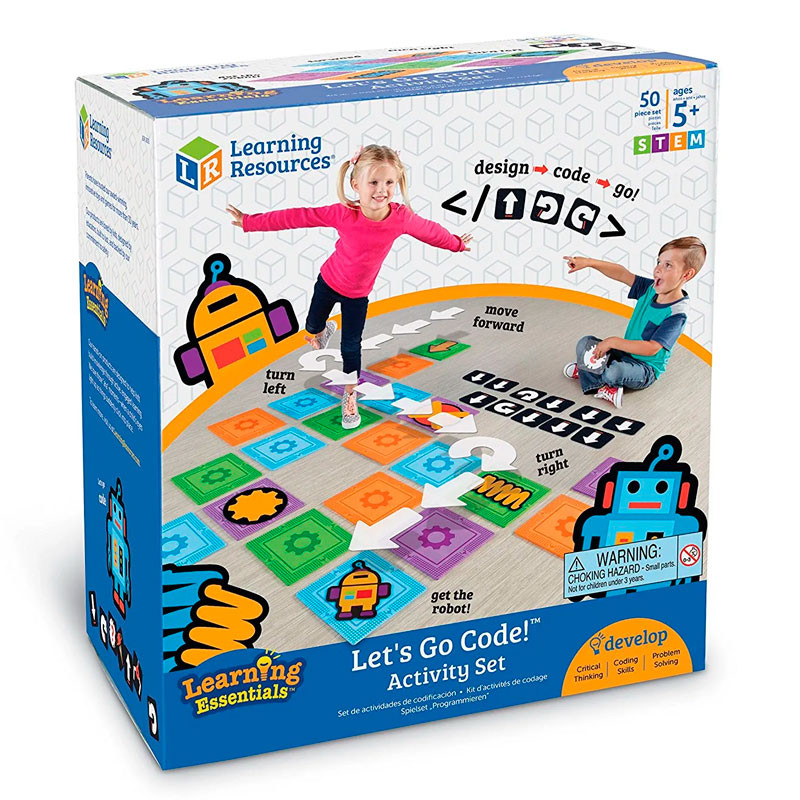 Let's Go Code, joc de moviment per aprendre seqüències i orientació a cicle inicial