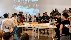 Joves participant en la competició internacional de robòtica educativa Robotics for Good 2026 Spain a Escola Pia Granollers